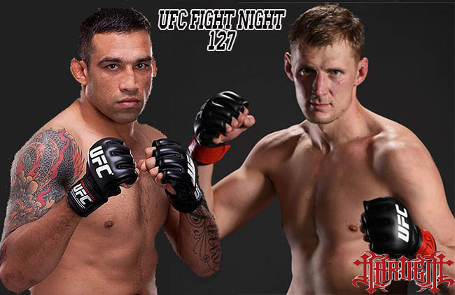 Бой Александр Волков vs. Фабрисио Вердум возглавит UFC Fight Night 127